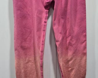 Gymshark Ombre Pink Seamless Leggings Small (Preowned)