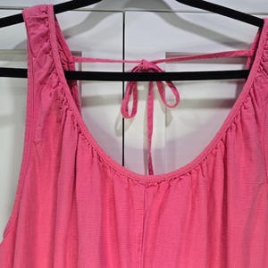 Urban Outfitters Pink Linen Blend Jumpsuit*Discounted image 4