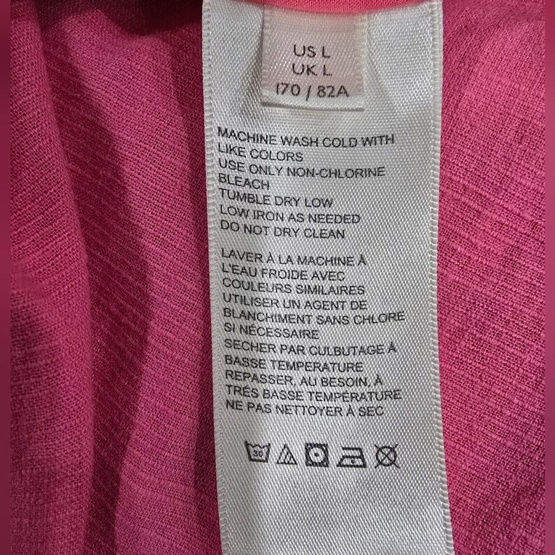 Urban Outfitters Pink Linen Blend Jumpsuit*Discounted image 10