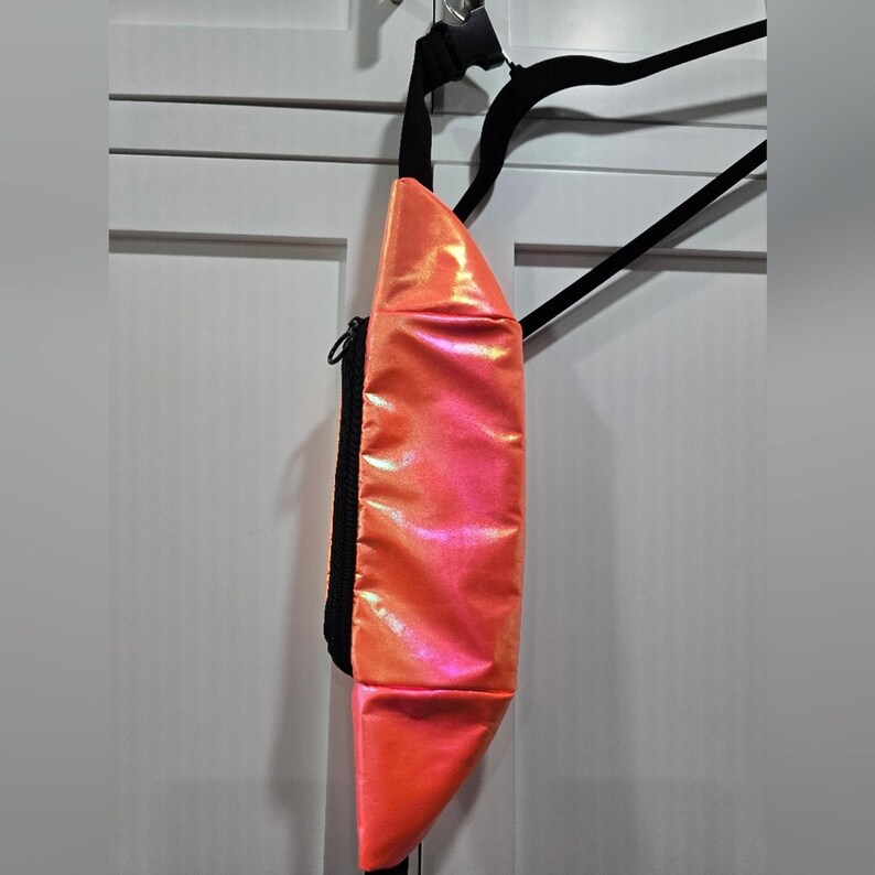 NWOT FP Movement by Free People Iridescent Orange Waist Bag image 4