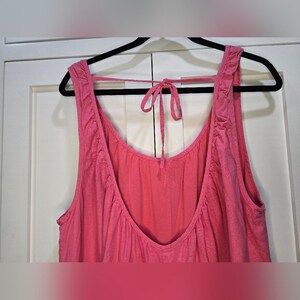 Urban Outfitters Pink Linen Blend Jumpsuit*Discounted image 8