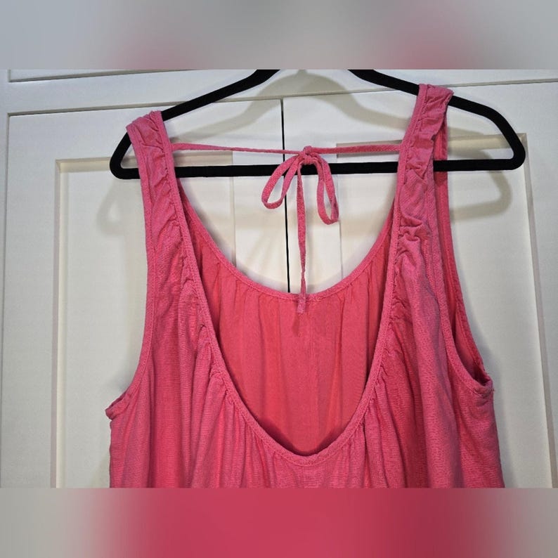 Urban Outfitters Pink Linen Blend Jumpsuit*Discounted image 8