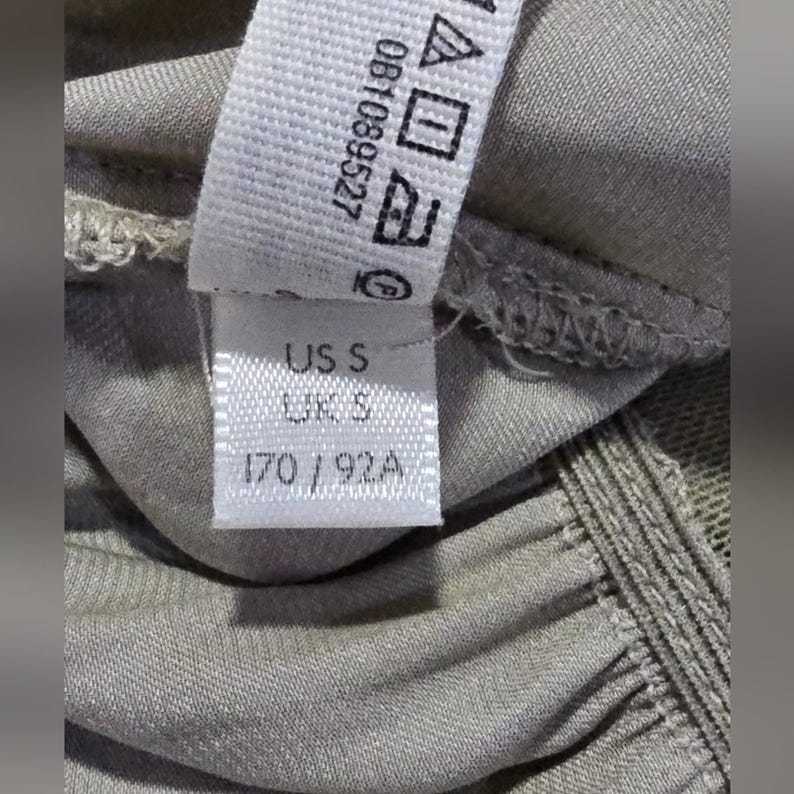 Free People Olive Green Long Sleeve Thong Bodysuit - Small (Discounted) zdjęcie 12