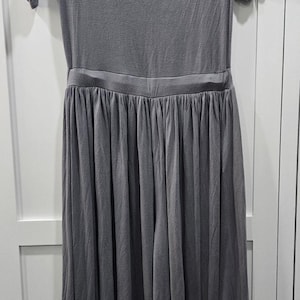 Free People Beach Gray Wide Leg Jumpsuit – Size Large bild 1
