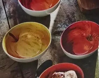 No.2 _Collectible NIP John Derian for Target – Set of 4 Dessert Bowls (Discounted)