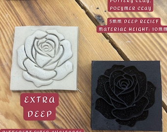 Tapis texturé extra profond et flexible - Plaque de gaufrage EVA (relief 5 mm)