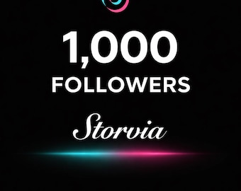 1000 follower su TikTok / Crescita istantanea / Consegna rapida / Potenzia il tuo profilo oggi stesso