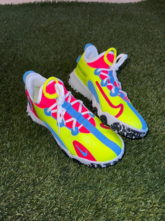 Bright Custom Turf Shoes Multicolor Drip Cleats for Baseball/any