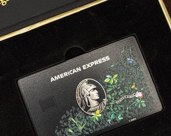 AMX aangepaste metalen kaart zwarte kleur handgemaakte grote kleine chip 2026 handgemaakte gouden wraps