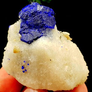 68 Gram Lazurite Very Beautiful Ink Blue Lazurite Crystal On Matrix Specimen From Afghanistan Lazurite Crystal Lazurite Specimen