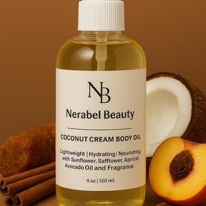 Scented Body Oils | Lightweight Moisturizing Oils with Vanilla, Coconut, Citrus, Musk, Berries and more | Glow & Fragrance Layering Oil