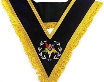 Colar Maçônico de Venerável Patrono da Ordem da Estrela do Oriente (Personalizável)