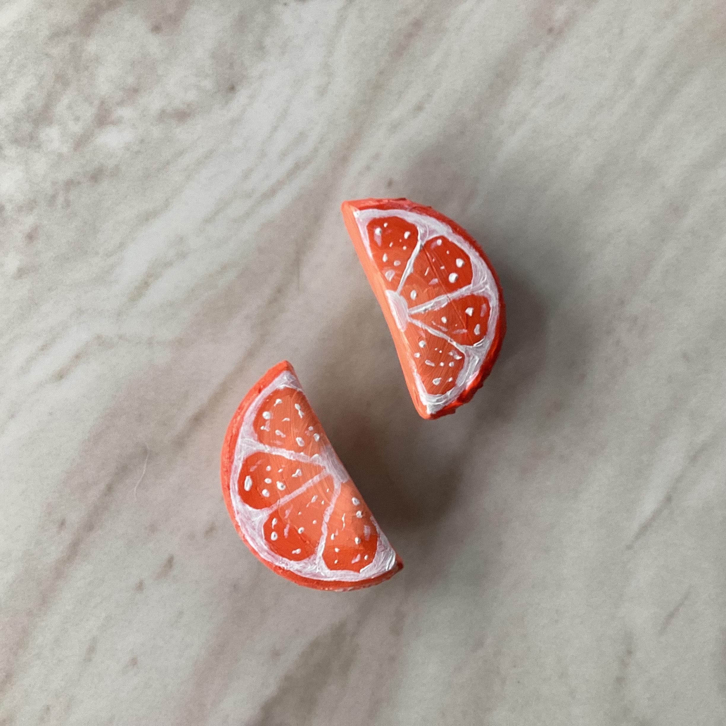 Lemon Magnets Handmade Citrus Magnets - Lemon, Orange, Lime - Etsy