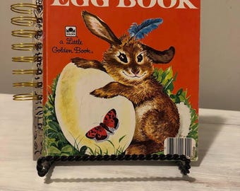 Ugly Duckling. The Golden Egg- Little Golden Book Vintage Journal