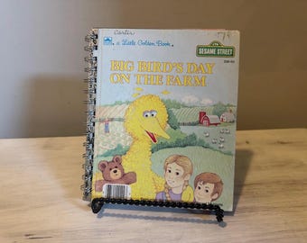 Big Bird. Grover. Sesame Street-Muppets Little Golden Book Journal
