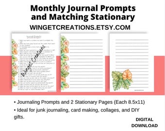 Printable Sunday Reset Planner Insert | 5x7 and 8.5x12
