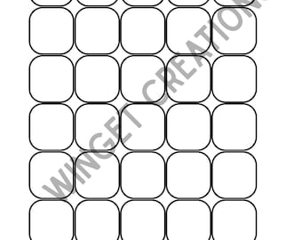 Printable Color Testing Practice Sheet