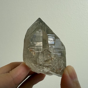 Smoky Cathedral Quartz | Jos, Nigeria | Gemmy Clarity & Etched Faces | Rare Nigerian Quartz Specimen