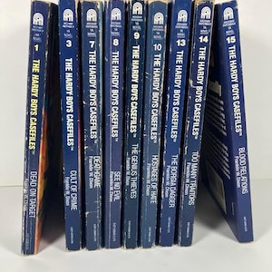 Lot of 9 Hardy Boys Books from the 80&#39;s