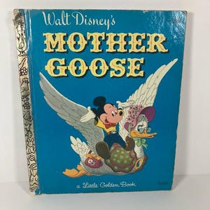 1950&#39;s Walt Disney Mother Goose book