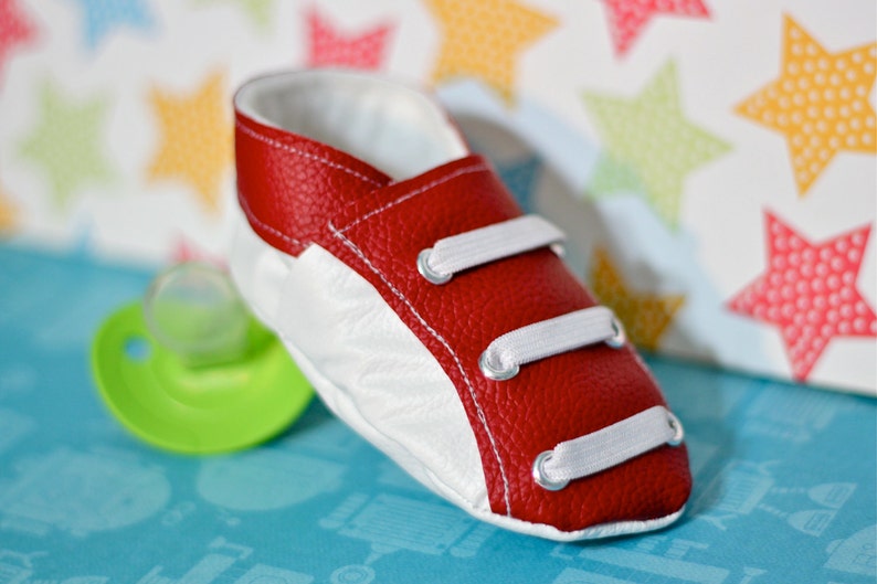 Baby Tuxedo Shoes PATTERN image 5