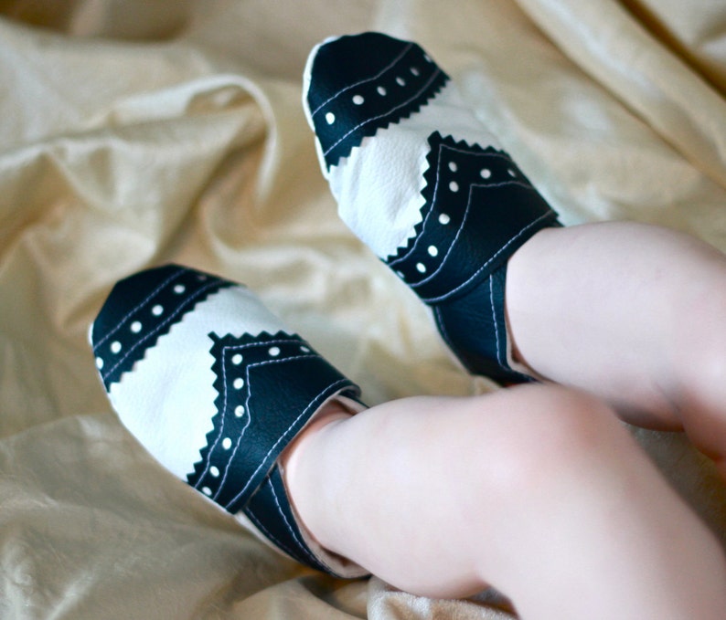 Baby Tuxedo Shoes PATTERN image 4