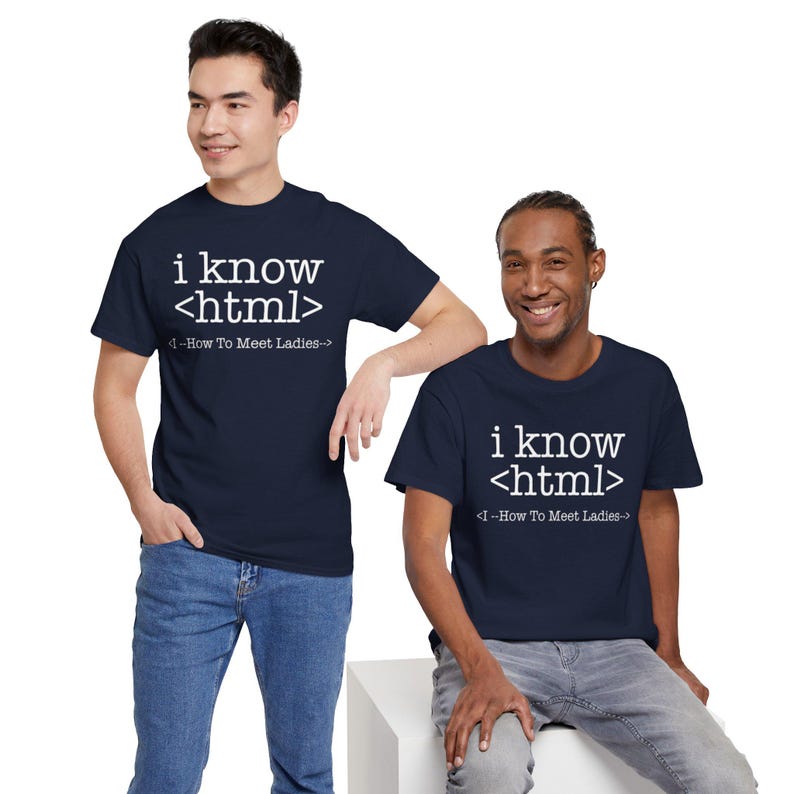 I Know HTML Code Computer Programmer Tee, Funny Coding Ladies Man T-Shirt, Programmer Gift Shirt image 19