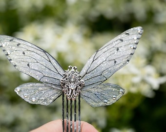 Large Butterfly Fairy Queen Fairy Wing comb custom