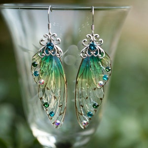 Spriggan Fairy Wing earrings