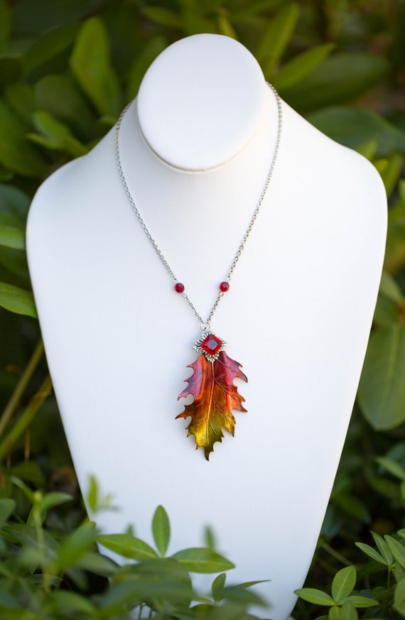 Etsy gem necklace deals