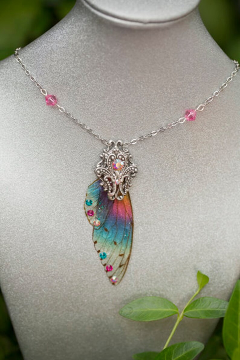 Sprite Fairy wing Necklace