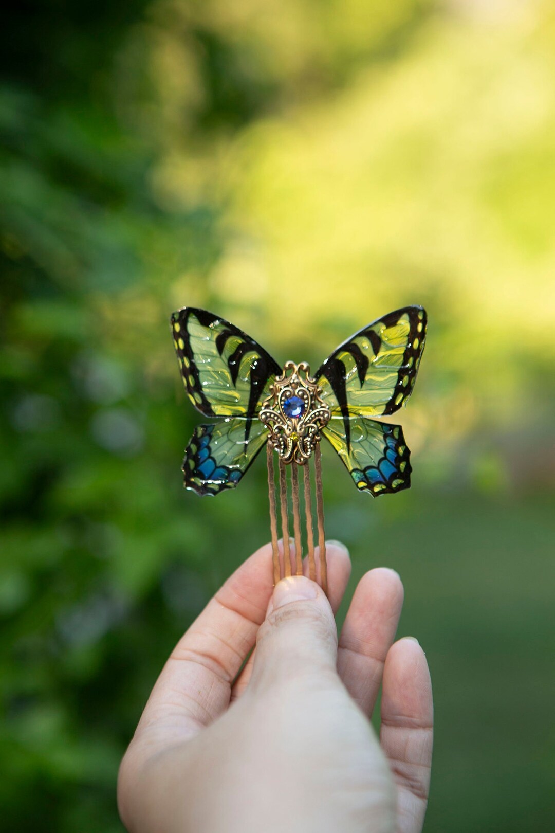 Viceroy Butterfly Comb Custom - Etsy