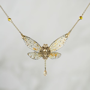 Bridal Collection: Golden Hour Butterfly Necklace