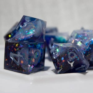 Galactic Mine - 8 Piece Polyhedral Dice Set