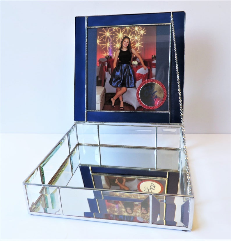 Stained Glass Keepsake Gift Box Bat Mitzvah Invitation Etsy