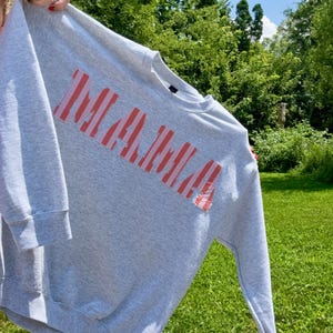 Vintage Feel Mama Patchwork Sweatshirt