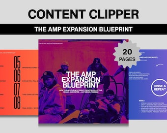 Plan de expansión de AMP: Guía de estrategia de contenido viral (Descarga digital)