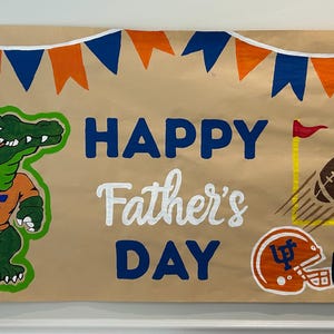 Custom painted banners