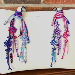 Kpop Demon Hunters Inspired Korean Knot Bag Charm
