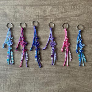 Kpop Demon Hunters Inspired Korean Knot Keychain