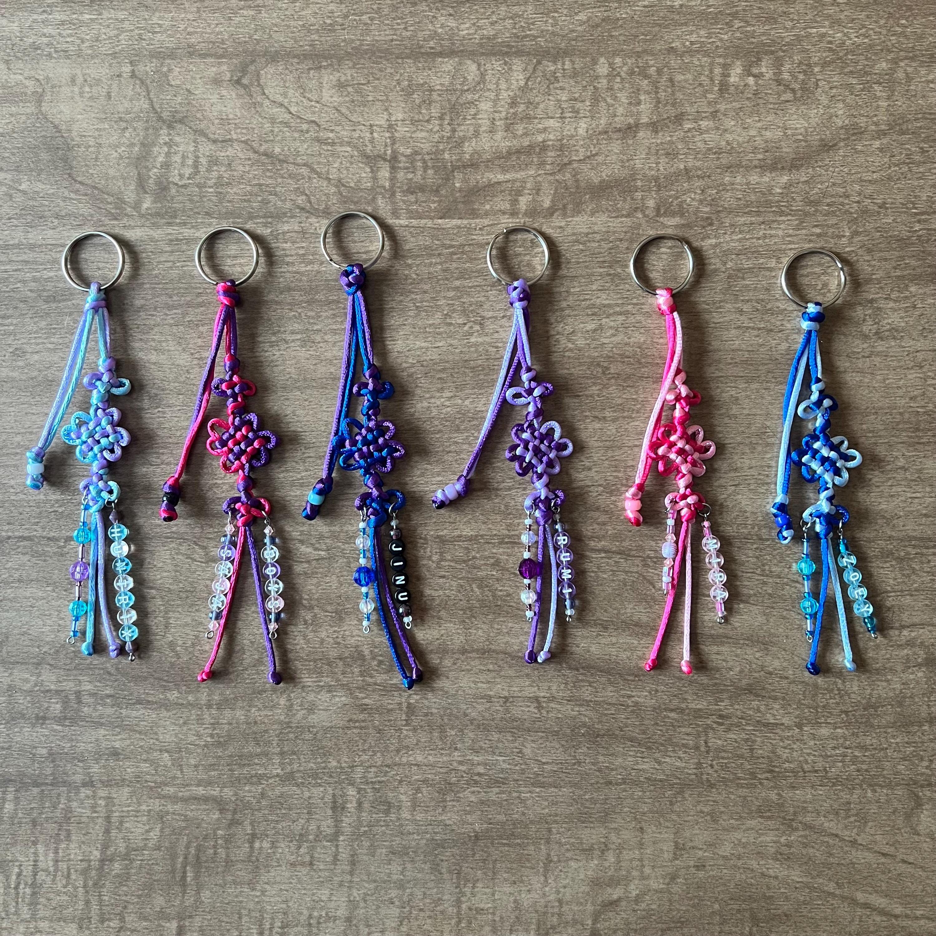 アクセサリー Y ktsy KPDH Inspired Korean Knot Keychain - Etsy