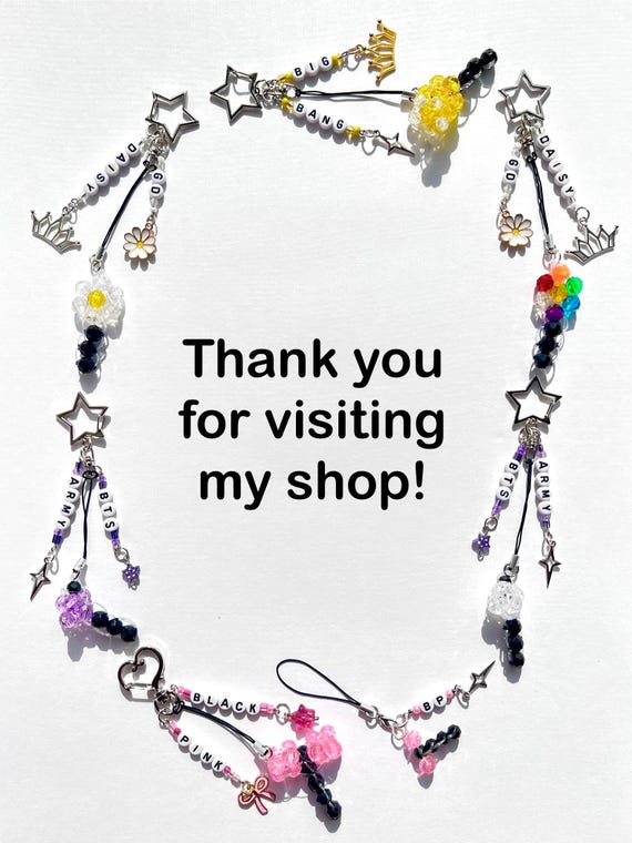 G-dragon Big Bang Inspired Beaded Lightstick Keychain Charm - Etsy