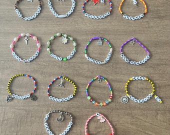 Heated Rivalry Beaded Bracelets Shane Hollander and Ilya Romanov The Cottage