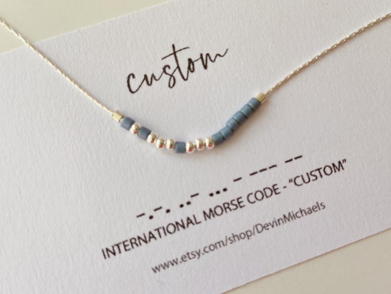 Morse Code Bracelet | GRANDDAUGHTER – ETHICGOODS