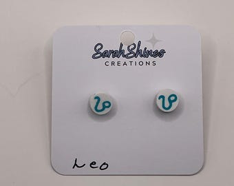Sternzeichen Ohrringe | Astrologie Schmuck | Handgefertigte Horoskop Ohrstecker