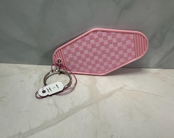 Retro Hotel Schlüsselanhänger | Vintage-Motel Tag Schlüsselanhänger | Acryl Schlüsselanhänger Geschenk