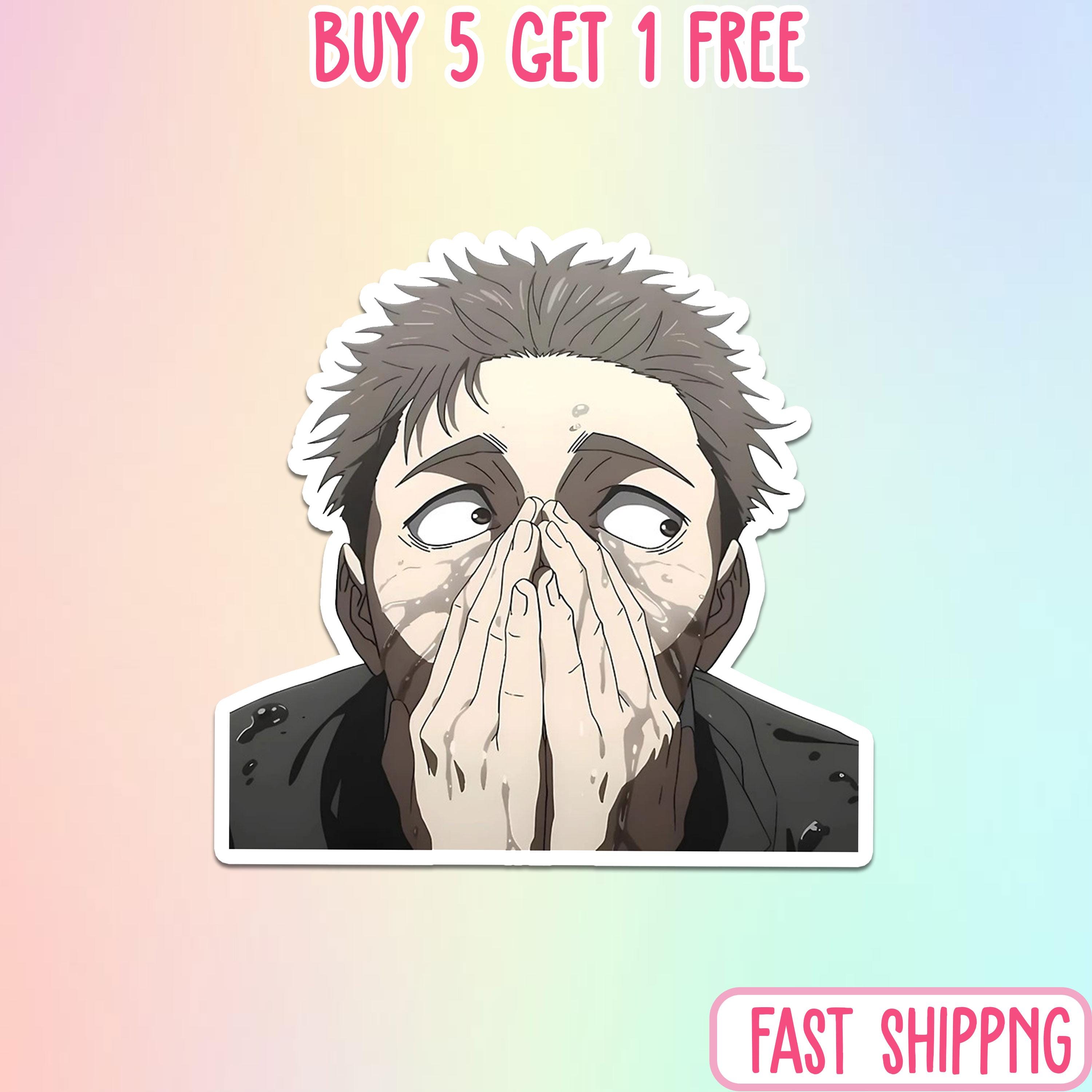 I Love Higuruma Sticker, Anime Lovers Gifts, Anime Stickers, Jjkk ...