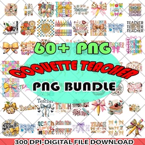 60+  Coquette Teacher png bundle ,Pencil Bow PNG, Teacher Pencil Coquette Bow PNG, Coquette Pencil Bow Png Bundle, Back To School