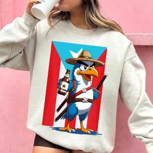 Pitirre Puerto Rican Bird  png, Sublimation Design, Graffiti Puerto png, Summer Clipart, Puerto Rico Instant Digital Download