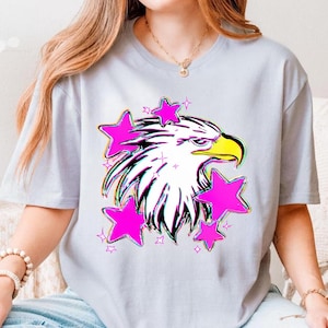 Preppy Mascot Digital Download Eagles PNG Boujee Glitter School png